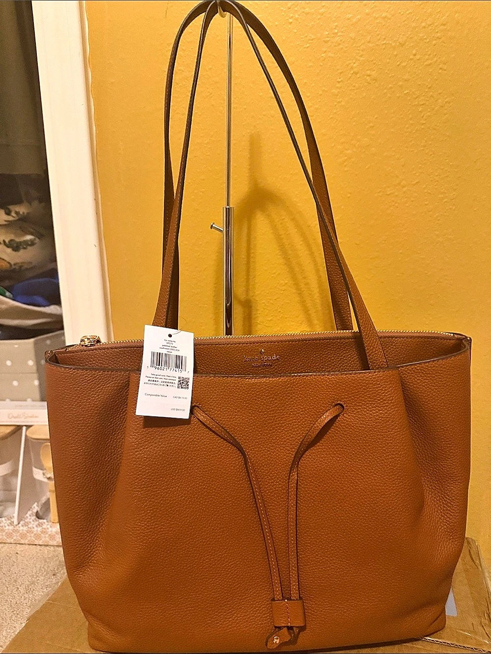 Kate Spade Spencer Universal Large Tote in Brown NWT